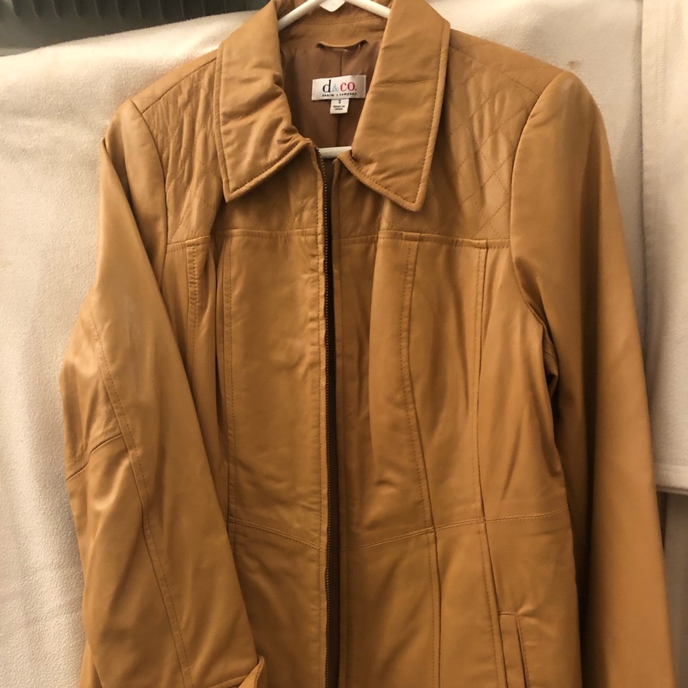 Denim & Co Leather Jacket